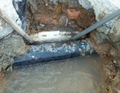 八步测漏水之水管漏水